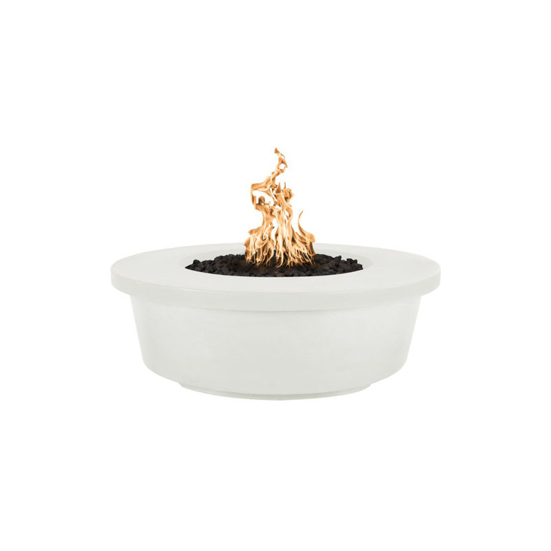 Tempe Concrete Fire Pit, Chocolate, Propane