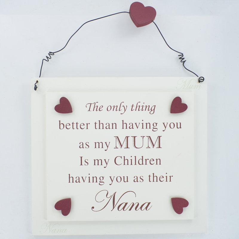 Handmade Words And Text Wall Decor on Wood