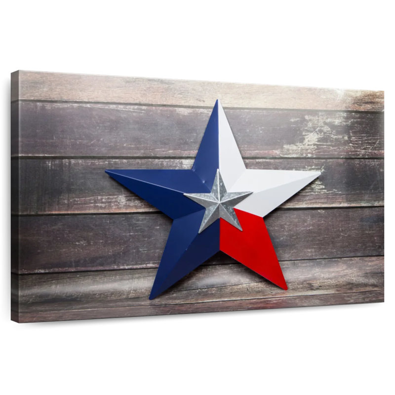 Sebbie Texas Lone Star, 20" H x 30" W