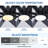 84 In Super Large Black Ceiling Fan With Remote Control 8 Blades