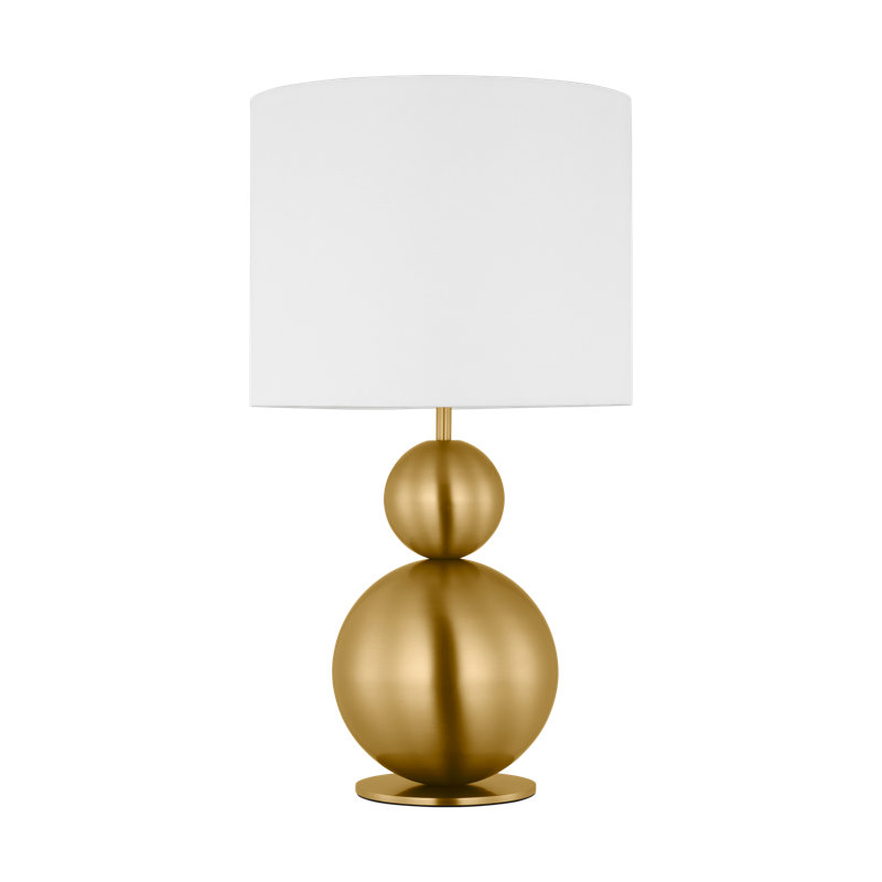 Suki Table Lamp, Burnished Brass