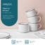 Mikasa Limestone Porcelain Mugs, 360ml, White