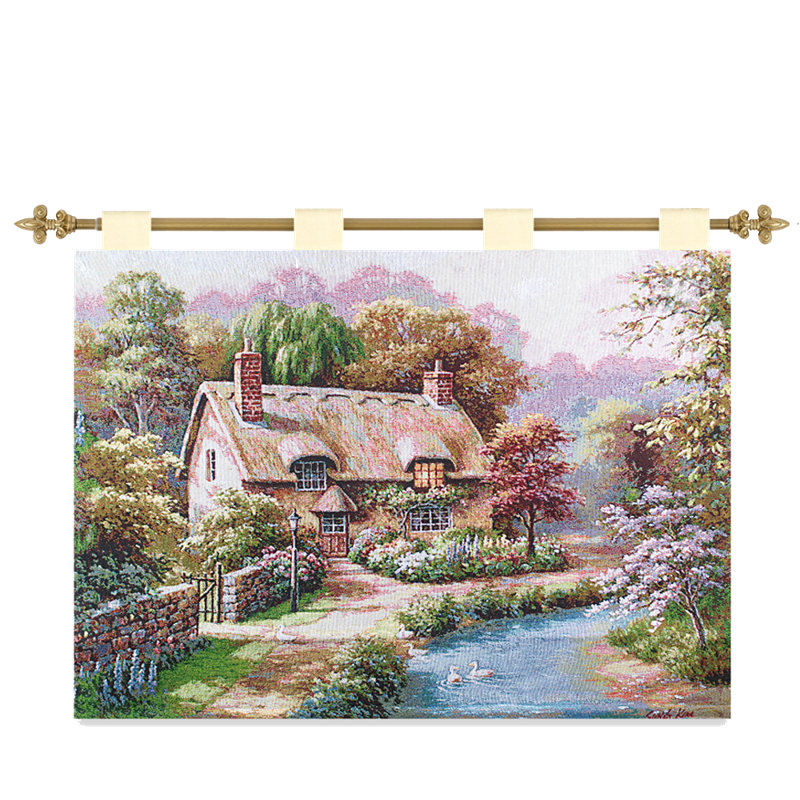 Loom Woven Cotton Tapestry