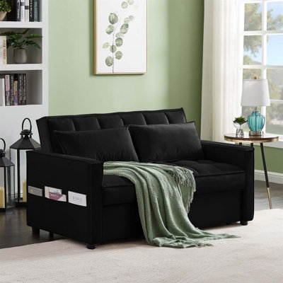 Comfortable Two-Person Sofa Bed with Stylish Design for Relaxation