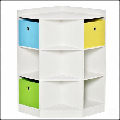 Kids Corner Cabinet with Toy Storage Organizer by Isabelle & Max