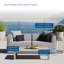 Causeuse modulaire d'extérieur 2 pièces Modway Saybrook-1839296242