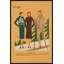 « ladies ski », reproduction sur toile encadrée-26195980