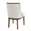 Chaise de salle à manger rembourrée de style rétro en bois massif avec pieds en lin et structure en bois massif pour salle à manger / salon-1224285111-1224285110