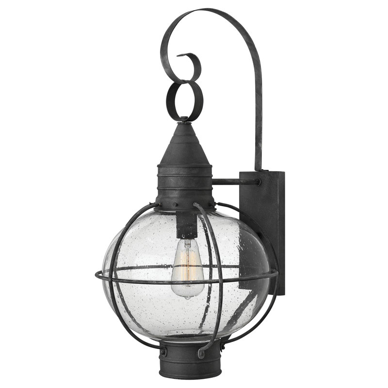 Jolie 1-Light Outdoor Wall Lantern, 23.25" H x 10.75" W, 100W Medium