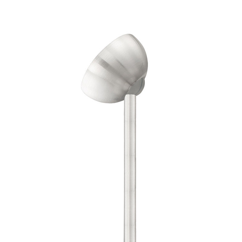 Ceiling Fan Sloped Ceiling Adapters, Brushed Nickel