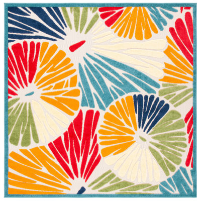 Cabana Performance Floral Indoor/Outdoor Area Rug