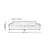 High-Back Cloud Straight Living Sofa