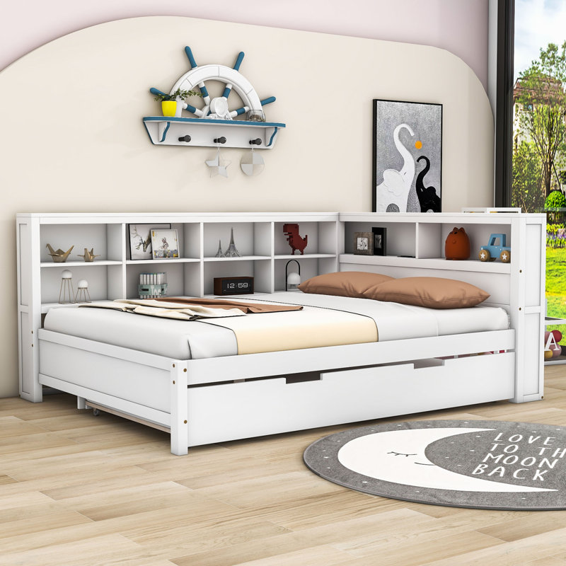 Nadjia Daybed, White, Full / Double