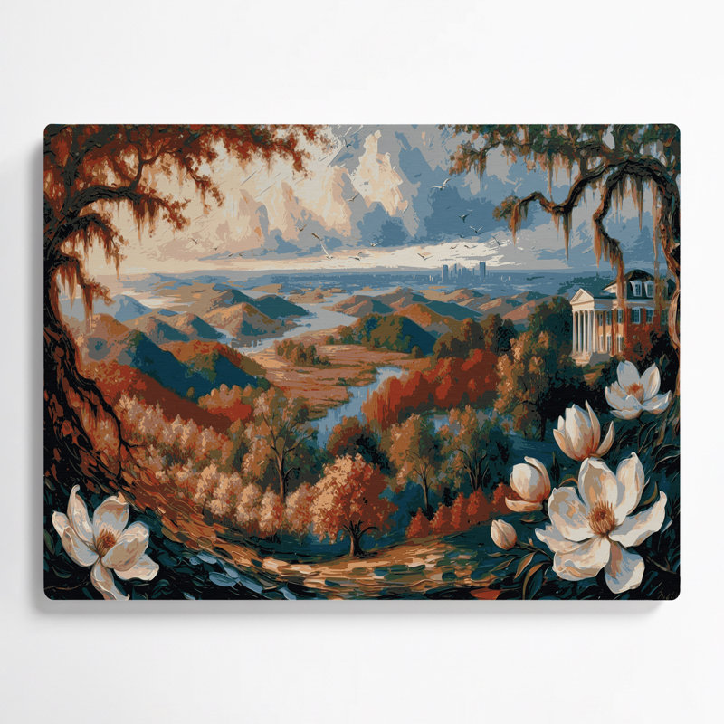 Art mural en métal noir «USA State Georgia», H 20 po x l 20 po x P 0,05 po