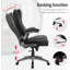 Dakota Fields Brennden Executive Chair with Headrest-1009179235
