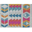 Tapis contemporain gingembre citron Miko-1453666292