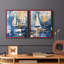 Série NAUTICAL CXC - reproduction encadrée de qualité supérieure - prête à être accrochée - aucun clou requis - aucun clou requis-560332356-560332362