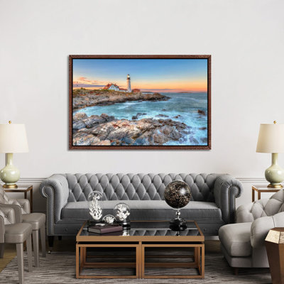Portland Sunrise by David Gardiner - Print on Canvas