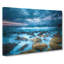 Stormy Evening In Wales In Abstract - Wrapped Canvas Print-55340605