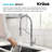 Kraus Torak Commercial Style 2-Function Single Handle Pull Down Kitchen Faucet-110371526