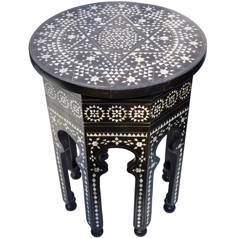 Solid Wood End Table