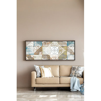 Superbe peinture décorative en panneau de fibres à densité moyenne, 12,9 po x 27,6 po | Cadre 100% bois massif (épaisseur: 0,8 pouce) | Impression numérique de haute qualité sur panneau de fibres à densité moyenne à 100% (épaisseur: 0,1 pouce) | Art mural parfait pour la décoration de la maison et du bureau