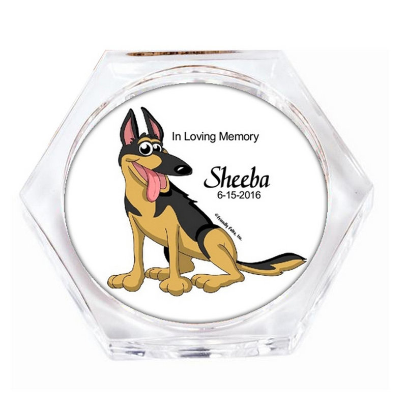 Ensemble de 4 sous-verres personnalisés, Oui
