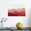 «Desert Mountains», impression murale minimaliste de paysage moderne de montagne-129967333