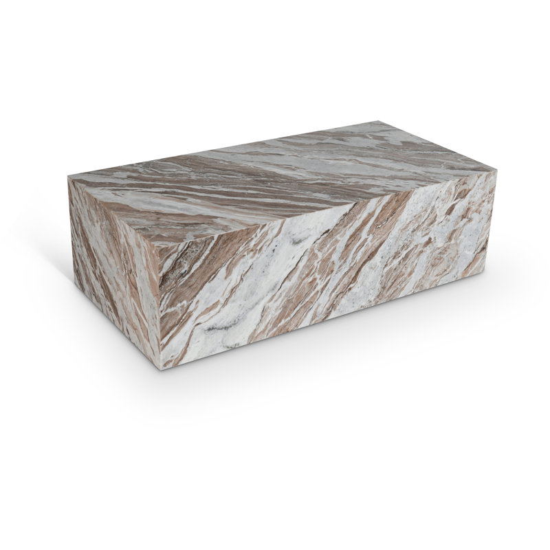 Table basse Penn, Brun
