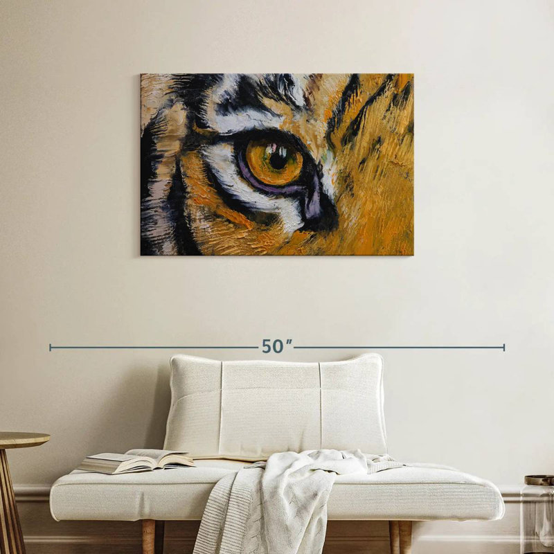 Oeil de tigre Brampt, H 24 po x l 36 po