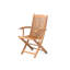 Creekmore 8 - Person Acacia Wood Patio Dining Set with Extendable Oval Table , Cushions Included-128621324-36361127