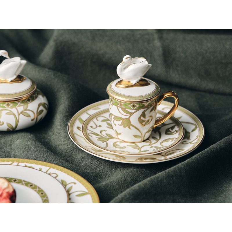 Neobe Handmade China Salad/Dessert Plate