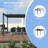 Veikous Outdoor Retractable Aluminum Pergola with Canopy-86770913-86626959