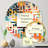 Multicolor Artistic Expression - Square Wall Mirror-101221633