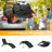 Outdoor Steel Single chaise with Cushions-1274122332