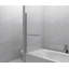 31"X55" Bathtub Screen Framless Shower Door Tempered Glass Shower Panel