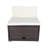 11 Piece Patio Wicker Conversation Set, 10 Seater Patio Sectional Set With 3 Storage Box Under Seat
