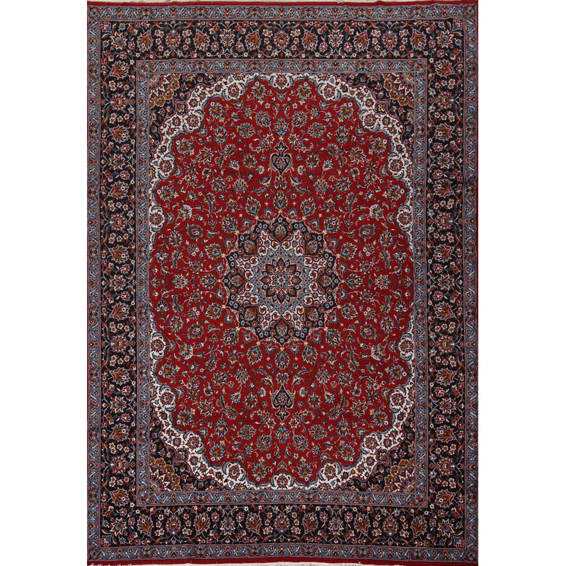 Tapis traditionnel turc rouge 10 x 13
