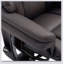 Fauteuil inclinable de massage avec repose-pieds repose-pieds, 10 points de vibration, fauteuil inclinable pivotant à 360 °