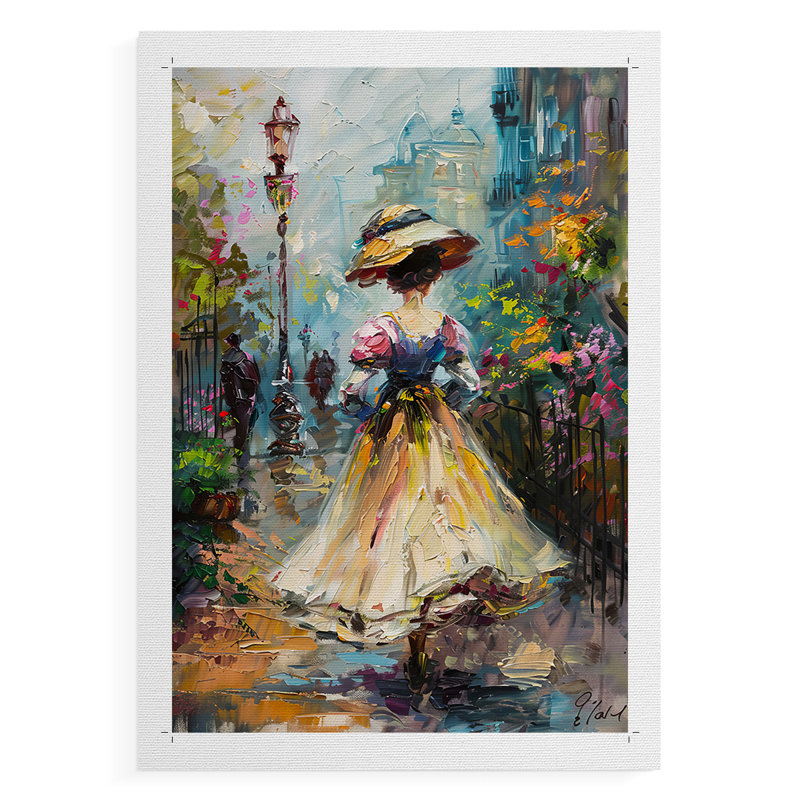 WOMEN Series DCLxxix - reproduction sur toile de qualité supérieure seulement - non encadrée - prête à être accrochée