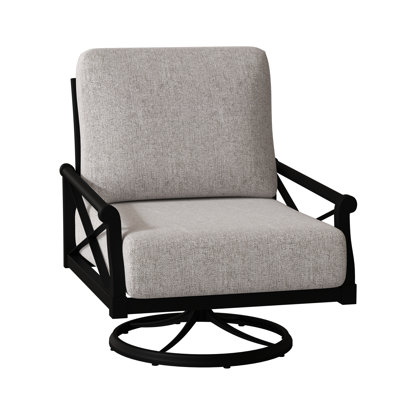 Chaise berçante avec coussins Andover