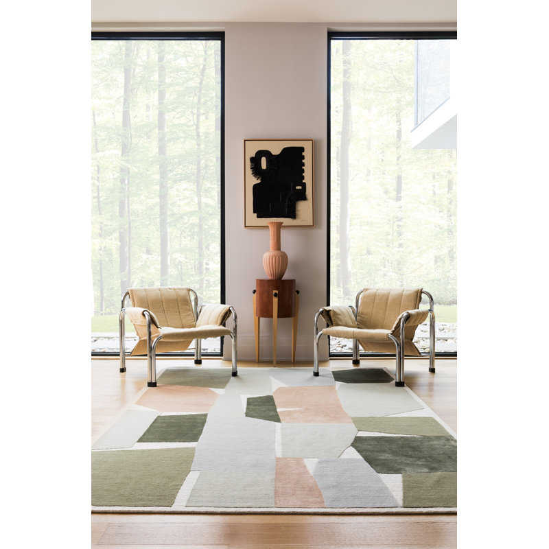 Boulder Moss Area Rug, Rectangle 12' x 18'
