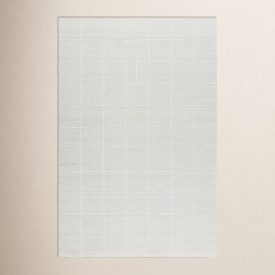 Loeb Hand-Tufted Geometric Rug