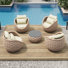4 Person Patio Chair Set With Coffee Table