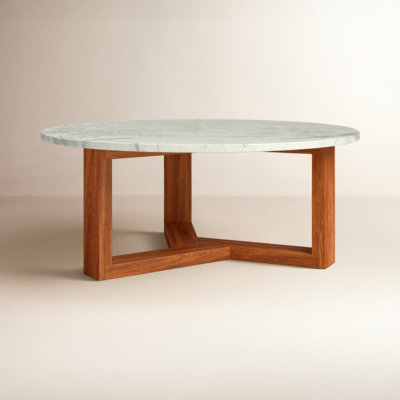 Hollins Marble Top Coffee Table
