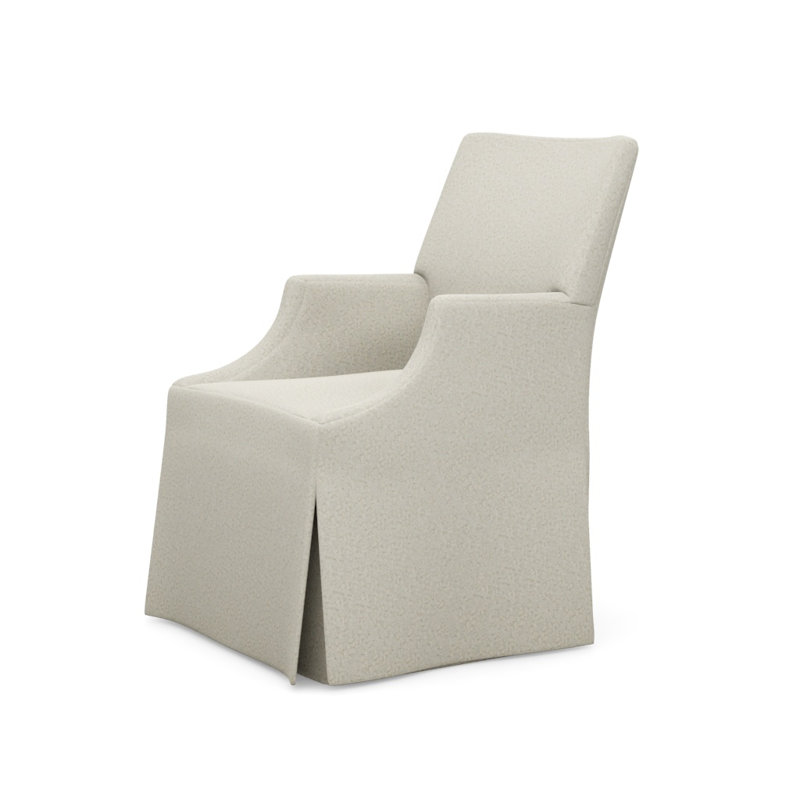 Lia Upholstered Arm Chair, Cottontail Natural