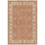 Tapis traditionnel à motifs floraux variés Hazel, orange, ivoire, or, vert et gris, lavable à la machine, antidérapant, à poils courts, pour l'intérieur et l'extérieur, adapté aux animaux domestiques, idéal pour le salon, la chambre, la salle à manger, l'entrée, le couloir ou le bureau.-1817193417