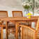 Tournesol 6 Piece Extendable Dining Set with Cushions