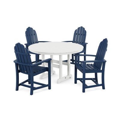Ensemble repas 5 pièces POLYWOOD Classic Adirondack