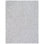 Mosaic Leather Cowhide Chevron Area Rug in Ivory